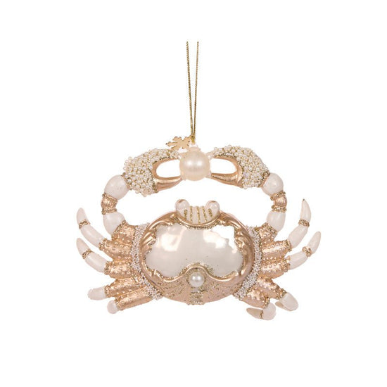 Glass Crab Ornament - My Christmas