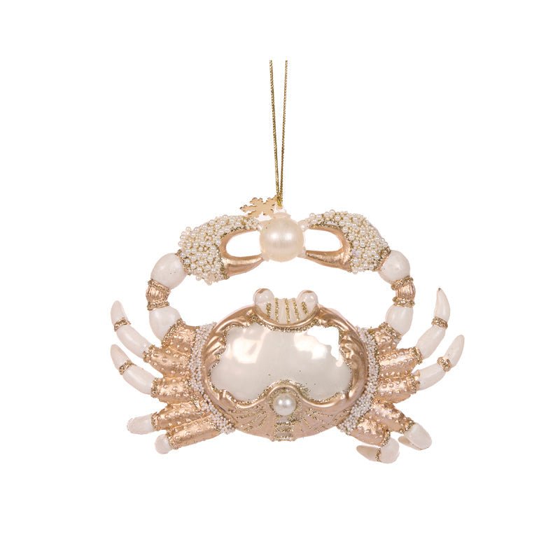 Glass Crab Ornament - My Christmas