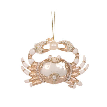 Glass Crab Ornament - My Christmas