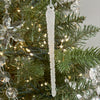 Glass Frosted Icicle Drops - Set of 3 - My Christmas