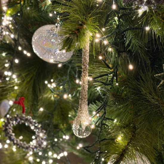 Glass Icicle Ornament - My Christmas