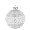 Glass Lace Ornament - 8cm - My Christmas