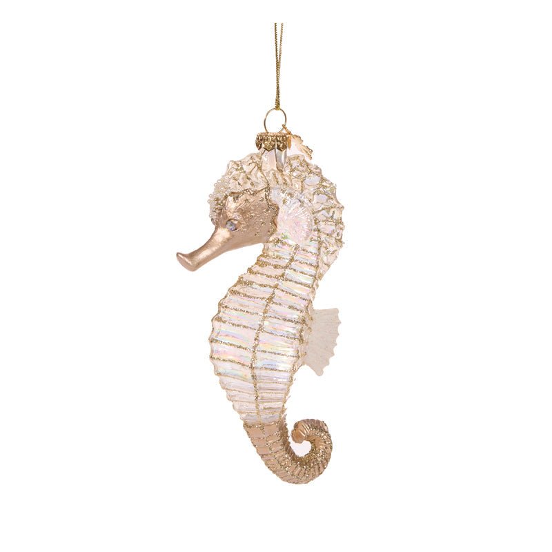 Glass Seahorse Ornament - My Christmas