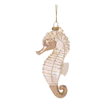 Glass Seahorse Ornament - My Christmas