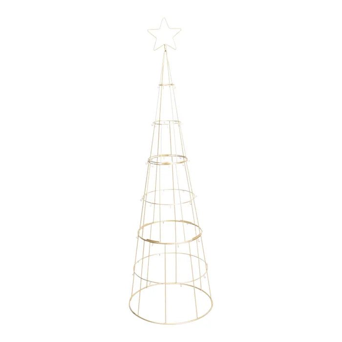 Gold 6 Tier Metal Tree - My Christmas