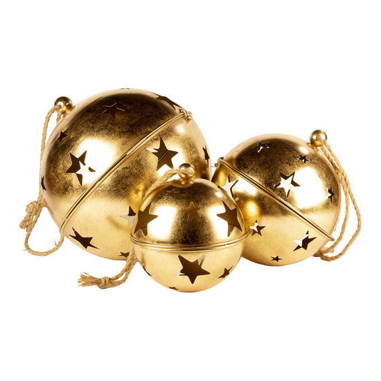 Gold Bells - Set of 3 - My Christmas