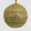 Gold Bugle Bead Bauble - My Christmas