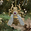 Gold Bumble Bee Ornament - My Christmas