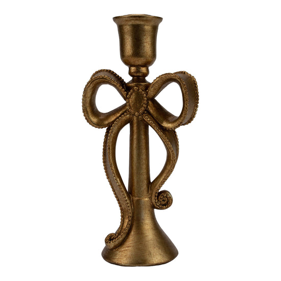 Gold Candle Holder - Small - My Christmas