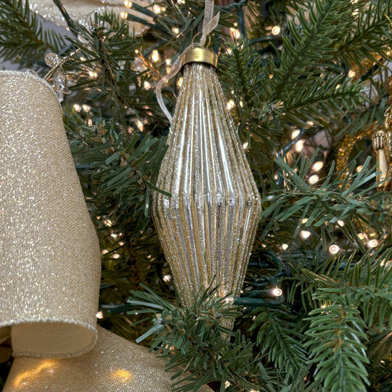 Gold Diamond Ornament - 13cm - My Christmas
