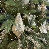 Gold Encrusted Oblique Ornament - 12cm - My Christmas