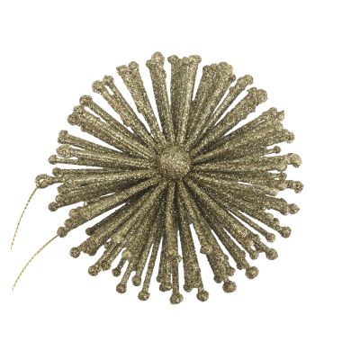 Gold Firework Hanging - My Christmas