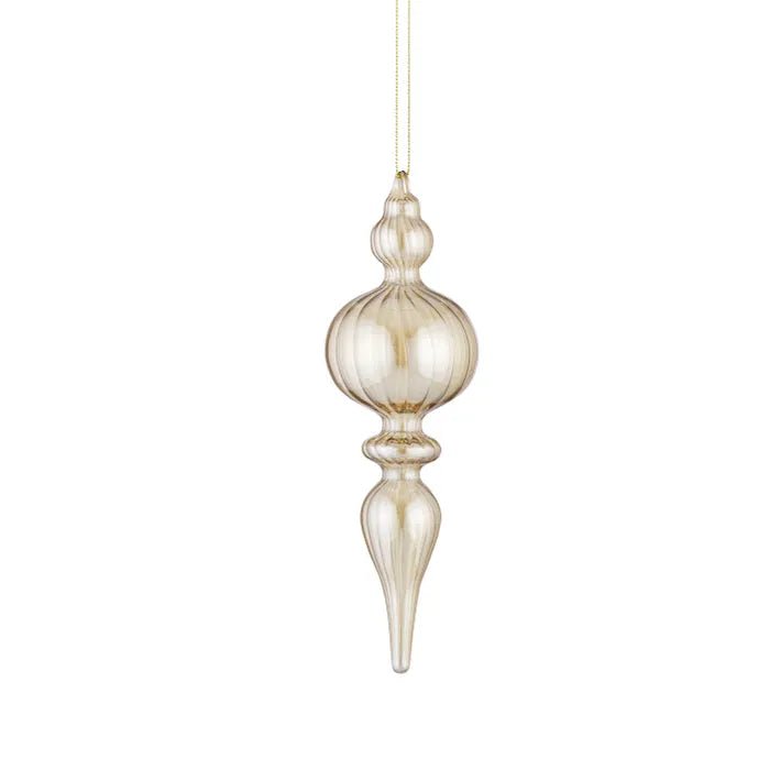 Gold Glimmer Finial - My Christmas