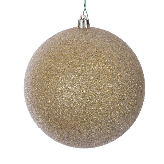 Gold Iced Bauble - 15cm - My Christmas