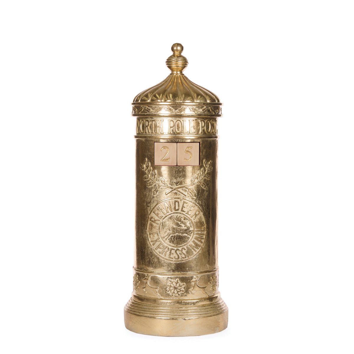 Gold Mailbox Countdown - My Christmas