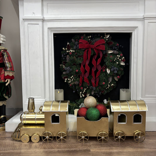 Gold Metal Train - My Christmas