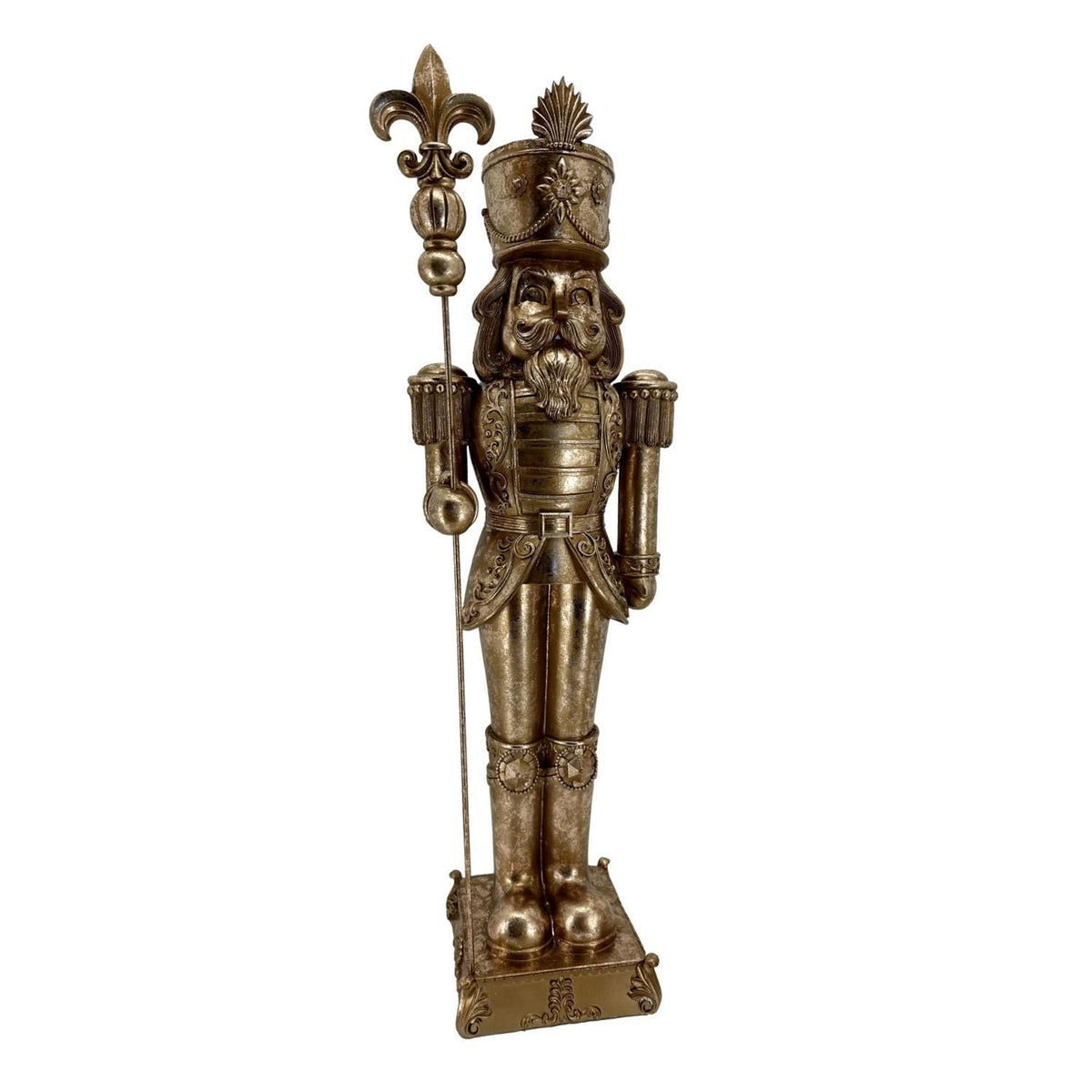 Gold Nutcracker - 100cm - My Christmas