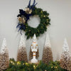 Gold Poinsettia Velvet with Clip - My Christmas