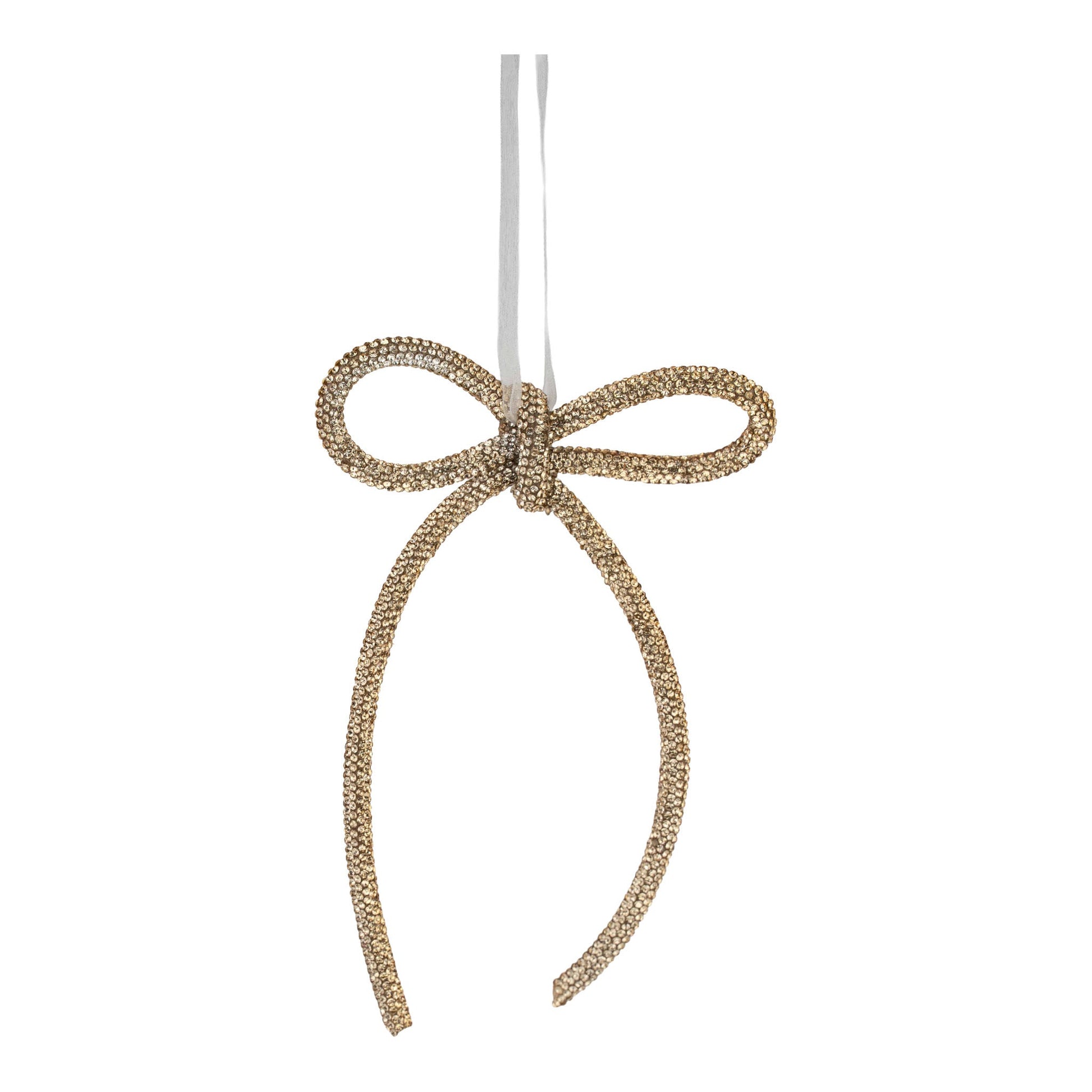 Gold Rope Bow - 18cm - My Christmas