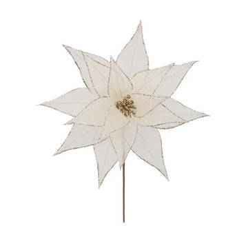 Gold Sparkle Poinsettia - My Christmas