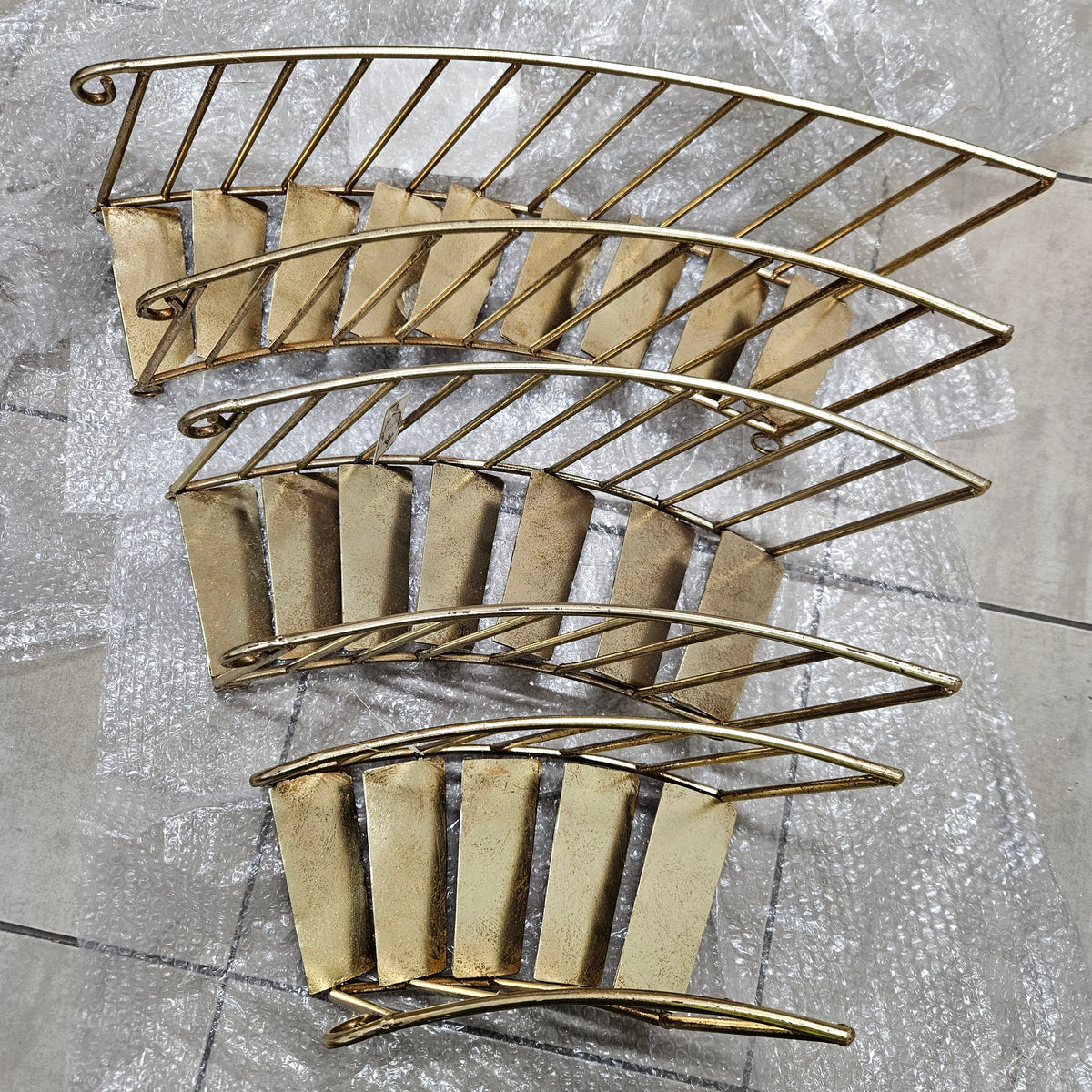 Gold Staircases - Set of 3 - My Christmas