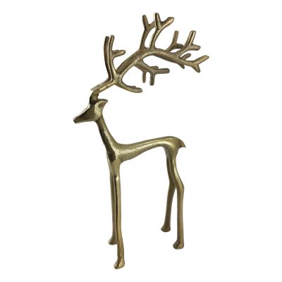 Gold Twig Reindeer - My Christmas