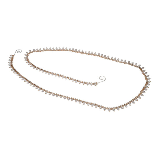 Golden Pearl Bead Garland - 157cm - My Christmas