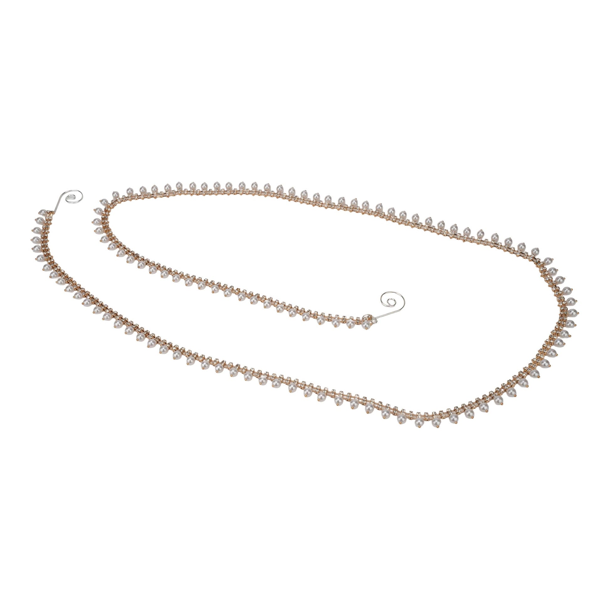 Golden Pearl Bead Garland - 157cm - My Christmas
