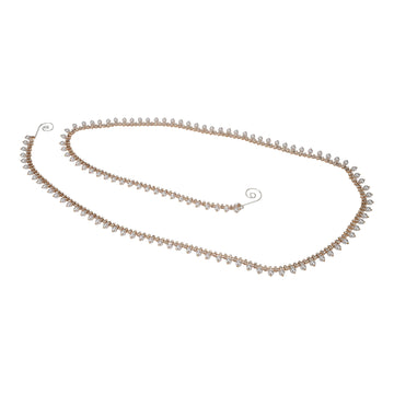 Golden Pearl Bead Garland - 157cm - My Christmas