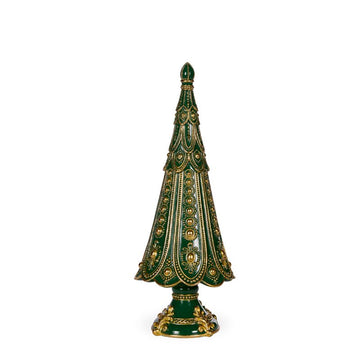 Green and Gold Versailles Tree - My Christmas