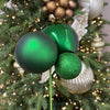 Green Bauble Cluster Pick - Large - My Christmas
