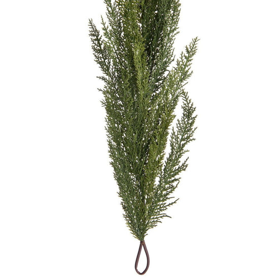Green Cedar Garland - My Christmas