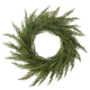 Green Cedar Wreath - My Christmas