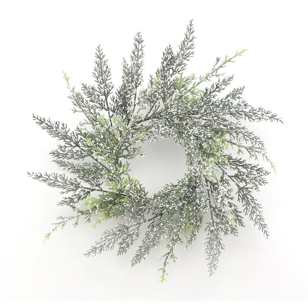 Green Cedar Wreath - Small - My Christmas