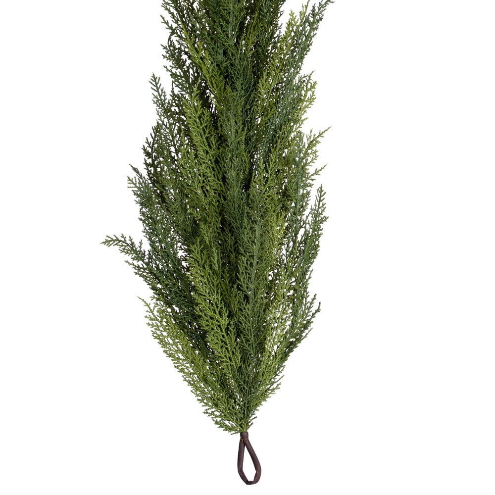 Green Deluxe Cedar Garland - My Christmas
