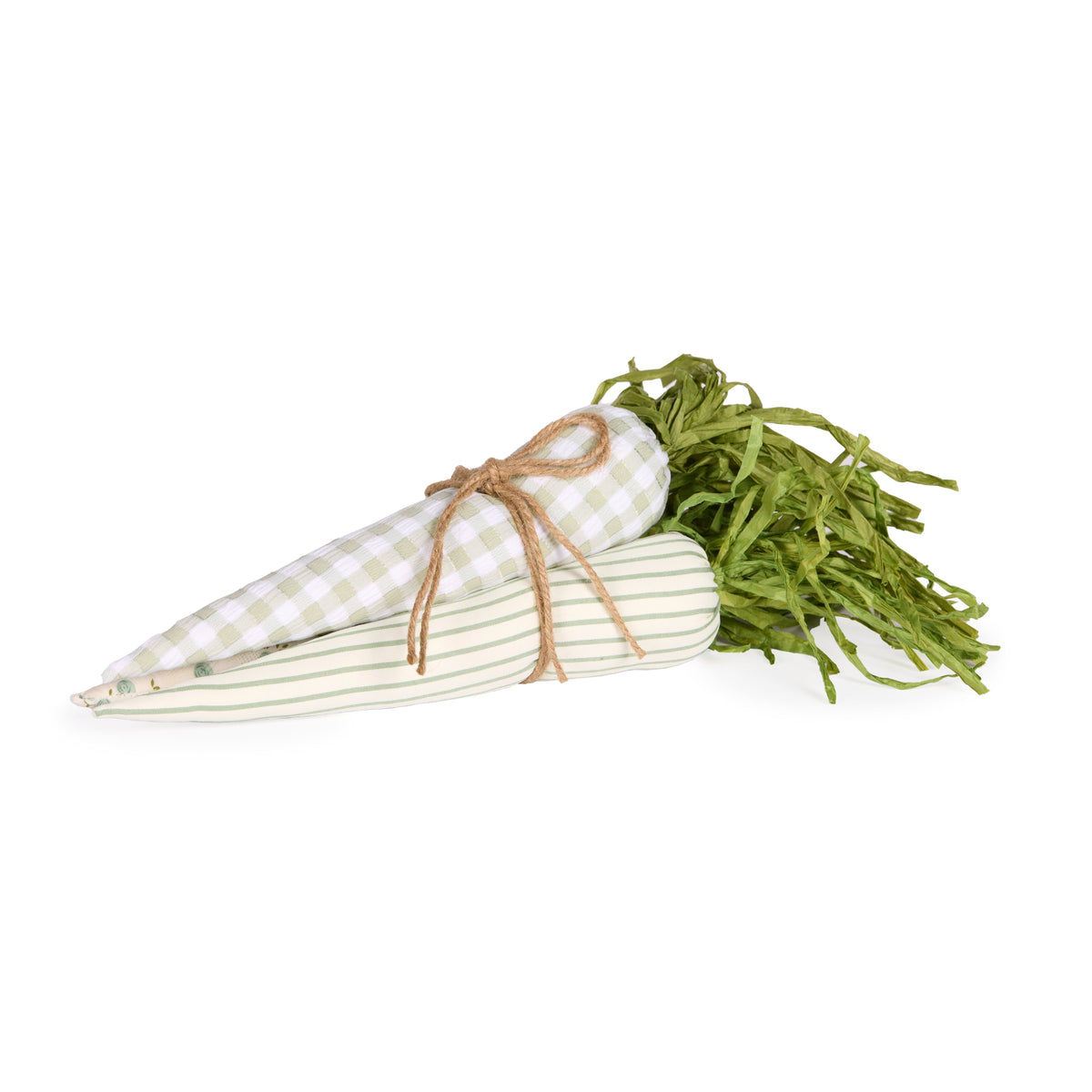 Green Fabric Carrot Bundle - My Christmas