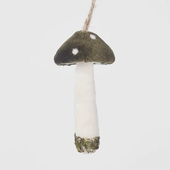 Green Farae Mushroom Ornament - My Christmas