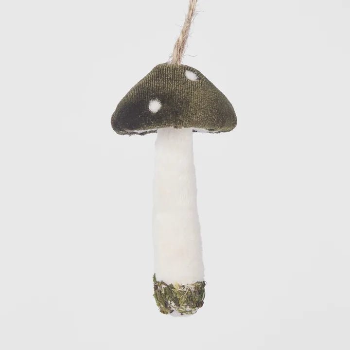 Green Farae Mushroom Ornament - My Christmas