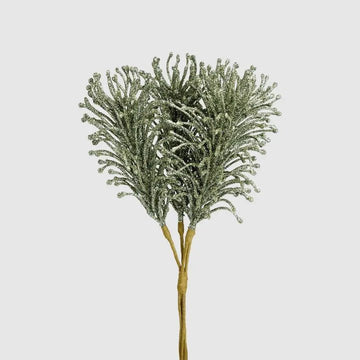 Green Glitter Fern Bunch - My Christmas