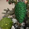 Green Glitter Pinecone - My Christmas