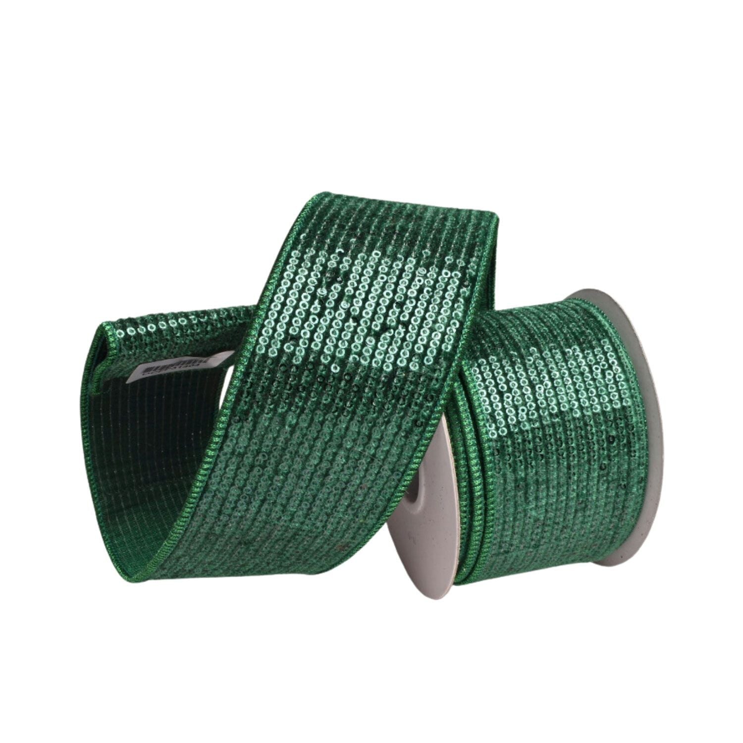 Green Luxe Ribbon - 64mm - My Christmas