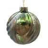 Green Marble Glass Bauble - My Christmas