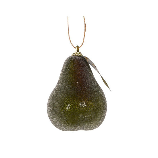Green Pear Hanging Ornament - My Christmas