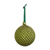 Green Quilted Bauble - My Christmas