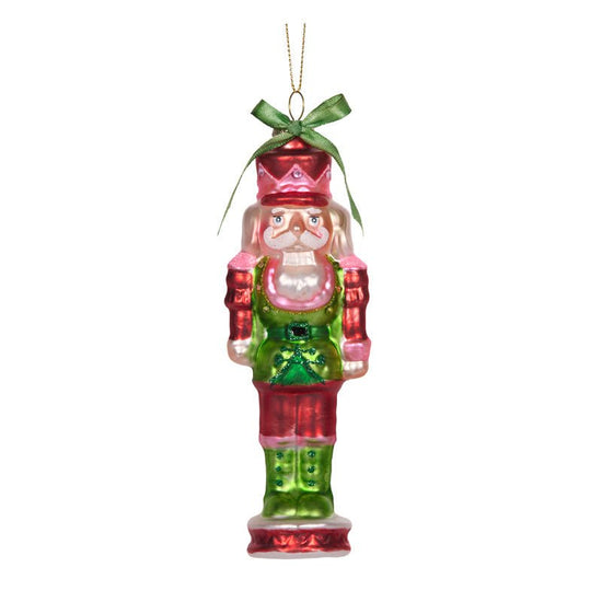 Green Retro Joy Nutcracker Ornament - My Christmas
