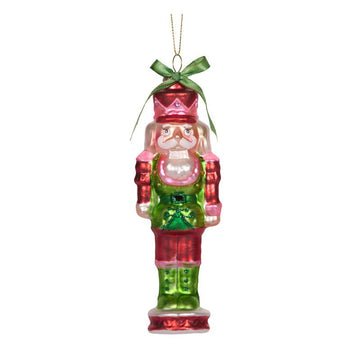 Green Retro Joy Nutcracker Ornament - My Christmas