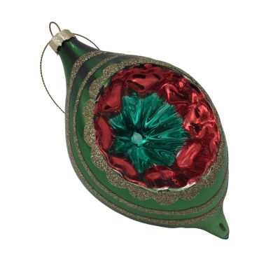 Green Vintage Drop Ornament - My Christmas