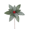Green Wool Poinsettia - My Christmas
