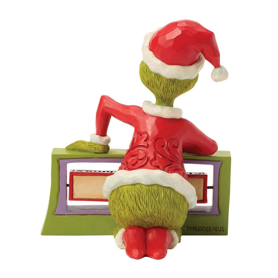 Grinch by Jim Shore - Grinch with Merry Grinchmas Sign - My Christmas