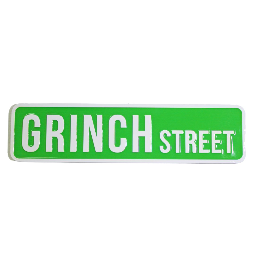 Grinch Street Sign - My Christmas